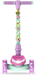 Jetson Character Kids Kick Scooter, LED Lights on Stem & Light-Up Wheels, Lightweight Frame, Height-Adjustable Handlebar, Lean-to-Steer System, Easy-Fold Mechanism by TinyTreasures Baby Boutique