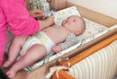4 Pack Sage Green Fitted Nursery Sheets Breathable Neutral Unisex Baby Sheets for Boys or Girls with Leaf and Flower Design (Changing Pad Cover) by TinyTreasures Baby Boutique