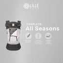 LÍLLÉbaby Complete All Seasons Ergonomic 6-in-1 Baby Carrier Infant to Toddler with Lumbar Support (7-45 Pounds), 360 Degree Baby Wearing & Multi-Position, Inward & Outward Facing (Etch) by TinyTreasures Baby Boutique