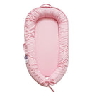 Infant Lounger, Baby Nest Cover for Baby Girls & Boys, Newborn Essentials for Baby 0-18 Months, 100% Cotton Breathable(Misty Rose) by TinyTreasures Baby Boutique