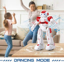KingsDragon RC Robot Toys for Kids, Gesture & Sensing Programmable Remote Control Smart Robot for Age 3 4 5 6 7 8 Year Old Boys Girls Birthday Gift Present,Red by TinyTreasures Baby Boutique