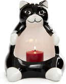 Ceramic Lazy Black Cat Home decor - Can be used as a candy dish, decorative bowl, tealight candle holder and jewelry tray | Unique Birthday gifts for Women, Mom, Grandma, Cat lover, Friend, Coworker by CozyNest Decor