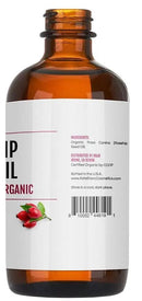 Kate Blanc Cosmetics Rosehip Oil for Face & Softer Glowing Skin (1oz, Organic, Pure, Cold Pressed) Rosehip Seed Face Oil for Facial & Gua Sha Massage by CozyNest Decor