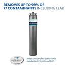 Aquasana Under Sink Water Filter Replacement - Claryum Direct Connect Under Counter Filtration System - AQ-MF-1-R by CozyNest Decor