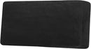 H.VERSAILTEX Velvet Stretch Individual Couch Cushion Cover Plush Cushion Slipcover for Loveseat Sofa Cushion Furniture Protector Seat Cushion Sofa Cover (1 Piece Sofa Cushion Cover, Black) by CozyNest Decor