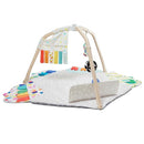 Lovevery Play Gym and Sensory Strands Bundle, Stage-Based Developmental Activity Gym for a Whole Year of Play Baby to Toddler Including Play Guide, Ages 0+ Months by TinyTreasures Baby Boutique