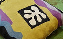 Yellow Matisse Gold Pillow Cover Farmhouse Chair Pillowcase Art Deco Chair Cushion Modern Outdoor Pillow Kids Room Cushions Hand Embroidered Wool Size 18x18 by CozyNest Decor