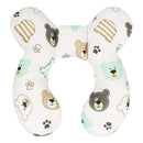 vocheer Baby Travel Pillow(Upgraded), Head and Neck Support Pillow for Pushchair, Car Seat,Stroller, Bouncer, Cotton(Bear) by TinyTreasures Baby Boutique