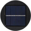 Techko Outdoor Solar Cylinder Bollard Path Lights, Modern Design, Waterproof IP65, Garden Lights for Landscape, Yard, Walkway, Pathway, Matte Black by GreenHaven Gardens
