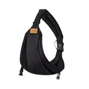 Baby Sling Carrier Toddler Carrier One Shoulder Adjustable Shoulder Strap Labor-Saving Baby Sling 10-45lbs(Black,Cloth) by TinyTreasures Baby Boutique