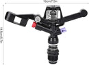 5PCS Garden Impulse Sprinkler Impact Sprinkler for Watering Irrigation, 3/4in DN20 Male Thread by GreenHaven Gardens