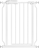 Fairy Baby Narrow Baby Gate 27 Inch to 29 Inch Wide, Small Auto Close Walk Through Safety Gates Pressure Mounted for Stairs Doorways Kids or Pets,White by TinyTreasures Baby Boutique
