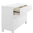 GAP babyGap Legacy 6 Drawer Dresser with Interlocking Drawers - Greenguard Gold Certified, Bianca White by TinyTreasures Baby Boutique