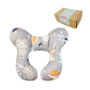 Baby Neck Pillows, Comfortable Baby Travel Head Neck Support Pillow for Car Seat Stroller Pushchair, Soft PP Cotton Travel Pillow for 0-1 Year Old Toddler Infant Newborn, Fox by TinyTreasures Baby Boutique