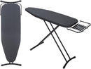 Ironing Board 48" x 15" with Retractable Iron Rest, RAINHOL Heavy Duty Full Size Iron Board, Sturdy Wide Frame with Thick Padding Cover, Height-Adjustable, Black by CozyNest Decor