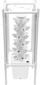 Hydroponic Growing Tower System Kit, 30-Plant Vertical Hydroponics Garden Tower with LED Grow Light, for Outdoor Indoor Herbs Fruits Vegetables Smart Garden Planter Kit by GreenHaven Gardens
