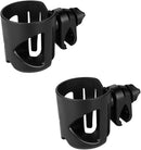 Accmor Universal Cup Holder, Stroller Cup Holder, 360° Rotatable Large Caliber Designed Bottle Holder for Stroller, Bike, Wheelchair, Walker, Scooter, Black by TinyTreasures Baby Boutique