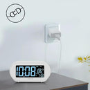 DreamSky Alarm Clocks for Bedrooms, Auto Set Digital Desk Clock for Bedside Nightstand, Electric Clock with Dimmable Brightness Dimmer, Auto DST, USB Port, Date, Temperature, Snooze by CozyNest Decor