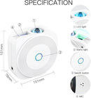 Smart Star Light Galaxy Projector, Home Planetarium Projector, Rotatable Nebula Cloud Stars, DIY Scenes, 24H Timer Modes Starry Projector for Bedroom (Music Control) by TinyTreasures Baby Boutique