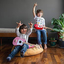 Loog Mini Acoustic kids Guitar for Beginners 3-strings Ages 3+ Learning app and lessons included by TinyTreasures Baby Boutique