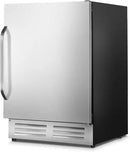 24 Inch Outdoor Beverage Refrigerator Cooler,Stainless Steel Wide Refrigerator for 210 Cans,Fit Perfectly for 24" Space Built-in Counter or Freestanding with powerful and quiet cooling system by CozyNest Decor