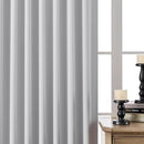 Joydeco White Blackout Curtains 96 Inches Long for Bedroom, Curtains 96 Inch Length 2 Panels Set, Room Darkening Curtains & Drapes for Living Room Window (W52 x L96 Inch, Greyish White) by TinyTreasures Baby Boutique