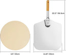 only fire Stainless Steel Multi-Purpose Rotisserie and Pizza Combo Kit for Weber 18" and Other Similar Kettle Grills - Include Pizza Peel and Pizza Stone by GreenHaven Gardens