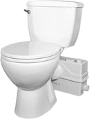 800W/1+HP American Round Macerating Toilet Kit with Macerator Pump for Basement Toilet System, 3-Piece Kit by Lift Assure by CozyNest Decor