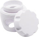 2 Pack Door Knob Safety Cover for Kids, Door Knob Cover, Screw Thread Design, Doors Knobs Child Proof Locks, Reusable and Reliable, for Toddler Baby Safety Doors Handle Covers (White) by TinyTreasures Baby Boutique