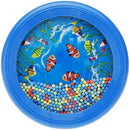 Musfunny Ocean Drum Wave Bead Drum Gentle Sea Sound Music Gift Musical Educational Sea Sound Drum Tool for Kid Child Baby (Blue) by TinyTreasures Baby Boutique