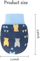 Baby Mittens No Scratch Mittens Infant Soft Gloves Mittens for 0-6 Months Boys Girls by TinyTreasures Baby Boutique