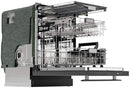 SHARP SDW6757ES Slide-In Dishwasher, Stainless Steel Finish, 24" Wide, Soil Sensors, Premium White LED Interior Lighting, Smooth Glide Rails, Heated Dry Option, Responsive Wash Cycles, Power Wash Zone by TinyTreasures Baby Boutique
