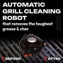 Grillbot Automatic Grill Cleaning Robot with Nylon Brushes, BBQ Grill Cleaner, Grill Brush, Grill Scraper, BBQ Accessories (Black Grillbot) by GreenHaven Gardens