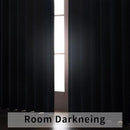 Joydeco Blackout Curtains 84 Inch Length 2 Panels Set, Thermal Insulated Black Out Curtains for Bedroom, Room Darkening Drapes for Living Room Window (W52 x L84 Inch, Navy Blue) by TinyTreasures Baby Boutique
