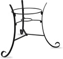 12" Tall Iron Gazing Ball Stand, Classic Stylelish Garden Hardware Metal holder for 8/10/12-Inch, Strong and Durable handmade Gazing Globe Display Stand Decoration for Outdoor, Home, Yards by GreenHaven Gardens