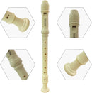 Soprano Recorder Baroque style German style C Key 8 Holes Soprano Recorder for Beginners Kids students(German, ivory white) by TinyTreasures Baby Boutique