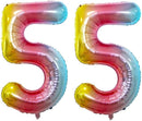 GOER Gold Foil Balloons Number 5,Huge Number Balloons for 5th 15th 25th 35th 45th Birthday Party Supplies Anniversary Decorations (3 pcs,42 inch,32 inch,16inch) by TinyTreasures Baby Boutique