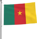 Cameroon Cameroonian Flag Garden Yard House 2x3 ft Flags Double Sided Print Banner Indoor Outdoor Party Home Decorations for Boat Dorm House Balcony by GreenHaven Gardens