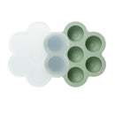 PandaEar 3 Pack Baby Food Freezer Tray with Lids, Silicone Baby Food Storage Container for Homemade Baby Food, Purees, Breastmilk (Blue/Green/Carnation) by TinyTreasures Baby Boutique