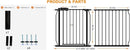 HOOEN 30" Tall Extra Wide Baby Gate for Stairs Doorways 57.5 to 62 Inch Large Long Dog Gates Tension Baby Gate Walk Through Child Gates for Kids or Pets Indoor Safety Gates by TinyTreasures Baby Boutique