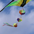 9KM DWLIFE 62" Fashion Windsocks Wind Twister Spinners Rainbow Kite Socks Flag Garden Yard Decoration by GreenHaven Gardens