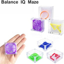 24 Pcs Balance IQ Maze Game，Mini Maze Cube Puzzle Box 3D Brain Maze Toy Puzzles Party Favor Games, Ideal Prizes Gifts for Kids and Adults by TinyTreasures Baby Boutique