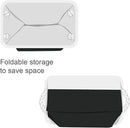 TheWarmHome Storage Bins for Shelves - 6 Pack 11.8x7.8x5.2 inch Collapsible Storage Cubes, Basket for Gifts Empty Closet Organizing Dog Toy Box (White & Black) by TinyTreasures Baby Boutique