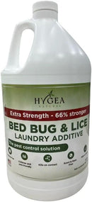 Extra Strength Lice & Bed Bug Laundry Additive - Gentle, Odorless, and Stain-Free Liquid Laundry Treatment - Child and Pet Friendly - Laundry at Any Water Temperature (1 Gallon) by CozyNest Decor