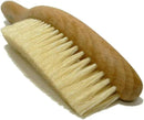 Valentino Garemi Traditional Hat Cleaning Brush | Remove Dust, Dry Stains, Rain Spots, Sweat Marks, Pet or Human Hair | Genuine Boar Hair Made in Germany (White Bristles) by CozyNest Decor