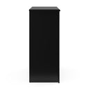 Storkcraft Crescent 4 Drawer Chest (Black) – GREENGUARD Gold Certified, Easy-to-Match Chest of Drawers for Nursery and Kids Bedroom, Dresser Organizer for Children’s Bedroom by TinyTreasures Baby Boutique