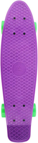 Skateboards Complete 22 Inch Mini Cruiser Retro Skateboard for Kids Boys Youths Beginners by TinyTreasures Baby Boutique