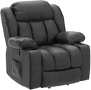 PARKOL Power Lift Recliner Chair for Elderly Breathable Leather Recliner Chair with Massage and Heat,2 Cup Holders,Electric Stand Assist,USB Ports,Gifts for Family (Beige) by CozyNest Decor