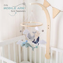 EERKEOD Baby Crib Mobile Ocean Nursery Mobile for Boys Girls Handmade Felt Mobile for Crib Nursery Decor for Infant Bedroom Hanging Baby Mobile for Bassinet Newborn Baby Gift（Whales） by TinyTreasures Baby Boutique