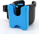 Accmor Stroller Cup Holder with Phone Holder, Bike Cup Holder, Universal Cup Holder for Uppababy Nuna Doona Strollers, 2-in-1 Cup Phone Holder for Stroller, Bike, Wheelchair, Walker, Scooter by TinyTreasures Baby Boutique